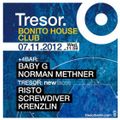 Risto @ Bonito House Club - Tresor Berlin - 07.11.2012