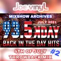 4TH OF JULY 93.5 KDAY THROWBACK MIX #2 (JULY 2021)