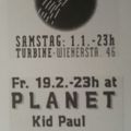 PAUL VAN DYK & KID PAUL @ Dubmission @ Planet (Berlin):19-02-1993