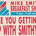 Mike Smith Breakfast Show Celebrating 20 Years of Radio 1 with past presenters.