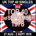 UK TOP 40 :  27 AUGUST - 02 SEPTEMBER 1978