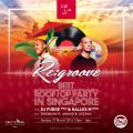 Hallex M & DJ Fudge LIVE @ CELAVI (Singapore) March 2016