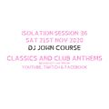 DJ John Course - Live webcast - week 36 Sat 21st Nov 2020