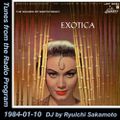 Tunes from the Radio Program, DJ by Ryuichi Sakamoto, 1984-01-10 (2018 Compile)