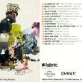 Fabric - Dance De Lux promoCD - Craig Richards
