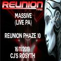 MASSIVE (LIVE PA) AT REUNIUON PHAZE 10 CJ'S ROSYTH 16/11/2019