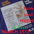 MARCH 1972: Funk, soul & reggae UK 45s