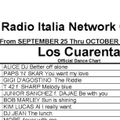 Radio Italia Network - Los Cuarenta 25/09/1999