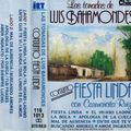 Conjunto Fiesta lista con Carmencita Ruiz: Las Tonadas de Luis Bahamondes. 1161013. IRT. Chile
