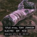 Title pres. Tony Johnson - 