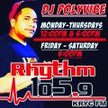 RHYTHM 105.9FM MIXX BY DJ POLYVIBE TUNE IN RADIO APP (RHYTHM 105.9FM KRYC)