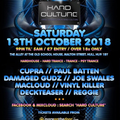Cupra Live @ Hard Culture, Hull - October 2018