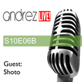 Andrez LIVE! S10E06B / 12.10.2016 GUEST MIX & INTERVIEW: SHOTO