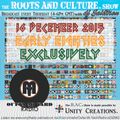 80ties roots reggae vibes on this 52nd (!) Roots and Culture Show