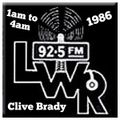 1980s London Pirate Radio - LWR 92.5 FM - Clive Brady 1am-4am
