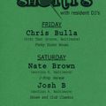 Chris Bulla - Live At Shortys - 06/08/2001