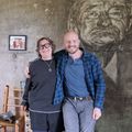 Folk Radio artist Tom Flanagan in conversation with X-PO founder, artist Deirdre O'Mahony