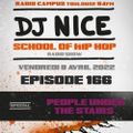 School of Hip Hop Radio Show special People  Under The Stairs - 09/04/2022 - Dj NICE