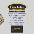 Love To Be... Friday Night House Party... 11.09.20 - DJ Simon Oz