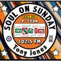 Soul On Sunday Show - 27/09/20, Tony Jones on MônFM Radio * S P A R K L I N G * S O U L *