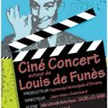 Ciné Concert autour de Louis de Funès  à Ornans dimanche 29 avril et samedi 5 mai à Salins-les-Bains