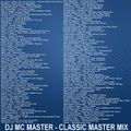 DJ MC Master - Classic Master Mix (Section Salle V.I.P.)