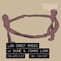 Low Orbit Radio with Jonas Lion & Dune at We Are Various | 21-04-23
