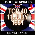 UK TOP 40 : 05 - 11 JULY 1981