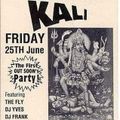 Kali : the first Out soon party with Yves De Ruyter 25 06 93