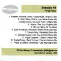 Session 49 - First Pass Anthems-DJ Don Bishop 1/2005