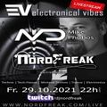 EVT#045 - electronical vibes radio with Mike Phobos & NordFreak