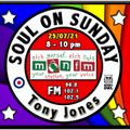 Soul On Sunday Show - 25/07/21, Tony Jones on MônFM Radio * 60's * N O R T H E R N  * S O U L *