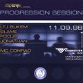 DJ Blame + MC Conrad @ FUTURE Progression Session, MS Connexion, Mannheim (11.09.1998)