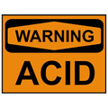 caution acid furious
