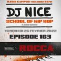 School of Hip Hop Radio Show special ROCCA - 25/02/2022 - Dj Nice
