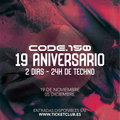 Cesar Almena @ CODE 150 (19 Aniversario, Fabrik, 05-12-22)