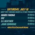 DJ Heather & Mark Farina @ Virtual West Fest Chicago- July 18, 2020