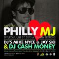 DJ Cash Money live @ Philly Loves MJ Party 2015