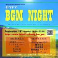 『おウチでBGM NIGHT AONOmix』2021/09/26