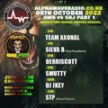 DJ AXONAL & TWIGS KICKING OF ALPHAWAVE RADIO VS STRICTLY RAGGA JUNGLE RADIO PT 1 JUNGLE DNB LIVE D&B