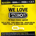 Talla 2XLC (Classics) @ AH.FM - We Love Techno Club Day - 16.12.2015