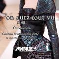 Collection "OTOHIME "Couture SS17 by ON AURA TOUT VU Haute Couture Fashion Week Paris MANUE G SOUND