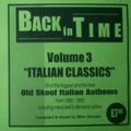 Mike Stewart - Back In Time Vol.3 (1994) Italian Classics 1990-1992