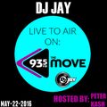 LIVE TO AIR (MOVE 93.5FM) [MAY-22-2016] (REGGAE MIX)
