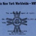 WNYW 19m SW Radio New York Worldwide Sunday, 12th September 1971