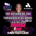 MISTER CEE THE RETURN OF THE THROWBACK AT NOON 94.7 THE BLOCK NYC 11/11/22