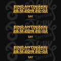 Eino Antiwäkki LIVE @ Pinehill Terrace (28.12.2019)