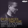 [re]sources invite Dave Luxe & Nude - 6 Octobre 2015