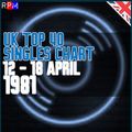 UK TOP 40 : 12 - 18 APRIL 1981