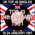 UK TOP 40: 18-24 JANUARY 1981